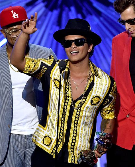 versace mens shirt bruno mars